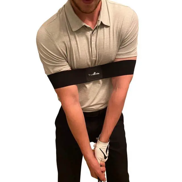 Alt view image 2 of 2 - Golf Swing Training Aid - Swing Correcting Arm Band