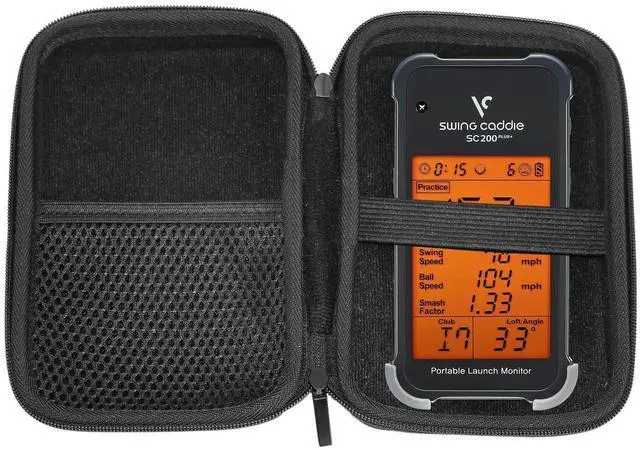 Main image of EVA Hard Protective Carrying Case Fit Voice Caddie Portable Golf SC100 SC200 Launch Monitor and Swing Analyzer (Case Only)