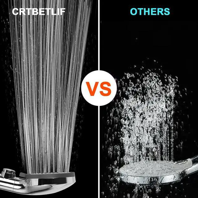 Alt view image 5 of 7 - RV Shower Head with Hose, High Pressure 5 Mode Shower head Replacement, Showerheads for RV/Campers, Travel Trailer, Motorhome for Water Saving, Handheld Shower Head Holder and Hose, On Off Switch