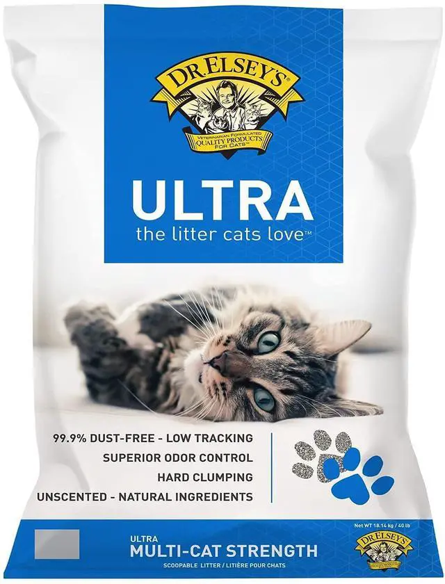 Main image of Ultra UnScented Clumping Clay Cat Litter 40 lb. Bag