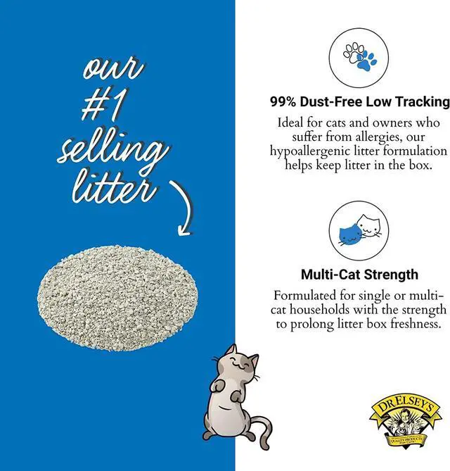 Alt view image 7 of 7 - Ultra UnScented Clumping Clay Cat Litter 40 lb. Bag