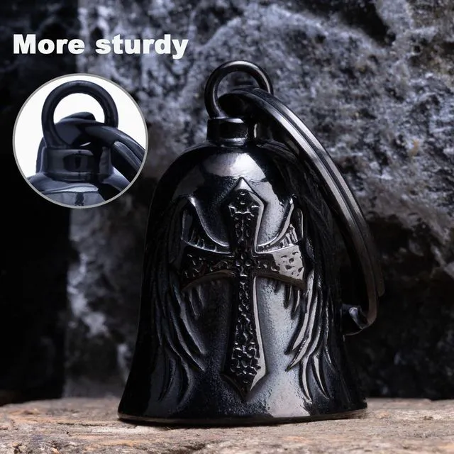 Alt view image 5 of 7 - Motorcycle Bells - Bicycle Bells for Men, Stainless Steel can Bring Good Luck and Peace to Motorcycle Accessories