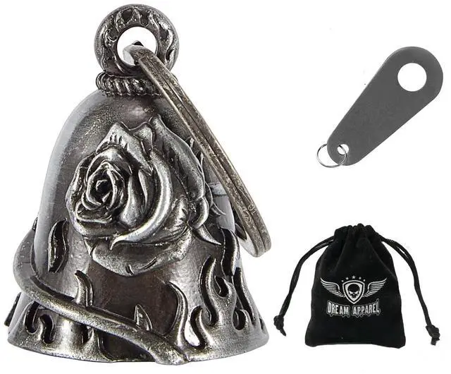 Main image of Motorcycle Bells for Bikers Guardian Motorcycle Bells for Motorcycle Rider Key Chain for Luck