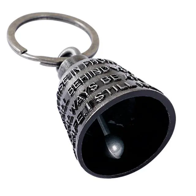 Alt view image 5 of 5 - Motorcycle Bell Guardian Angel Drive Away Gremlin, Biker Bell for Men Women Rider Riding with Hanger, Good Luck Gift Accessories