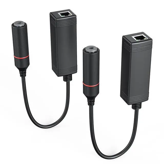 Alt view image 8 of 14 - Gigabit PoE Splitter 12V Output with IEEE 802.3af/at Standard Compliant 10,100,1000Mbps Power Over Ethernet Splitter Adapter for Security Camera CCTV Surveillance IP, AP, Wireless Bridge (2 Pack)