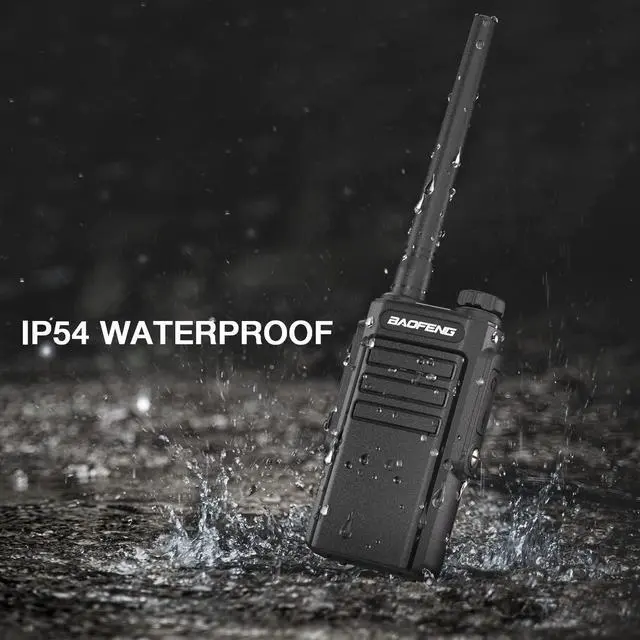Alt view image 10 of 14 - MP31 GMRS Radio Handheld Two Way Radio, Waterproof Rechargeable Walkie Talkies with NOAA Scanning & Receiving, GMRS Repeater Capable, 2-in-1 Type-C Charging Cable, Earpieces, 2 Pack