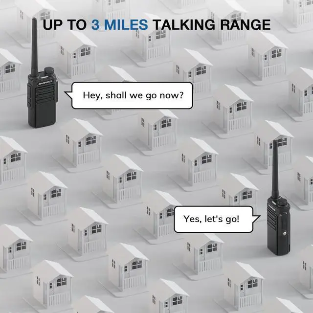 Alt view image 13 of 14 - MP31 GMRS Radio Handheld Two Way Radio, Waterproof Rechargeable Walkie Talkies with NOAA Scanning & Receiving, GMRS Repeater Capable, 2-in-1 Type-C Charging Cable, Earpieces, 2 Pack