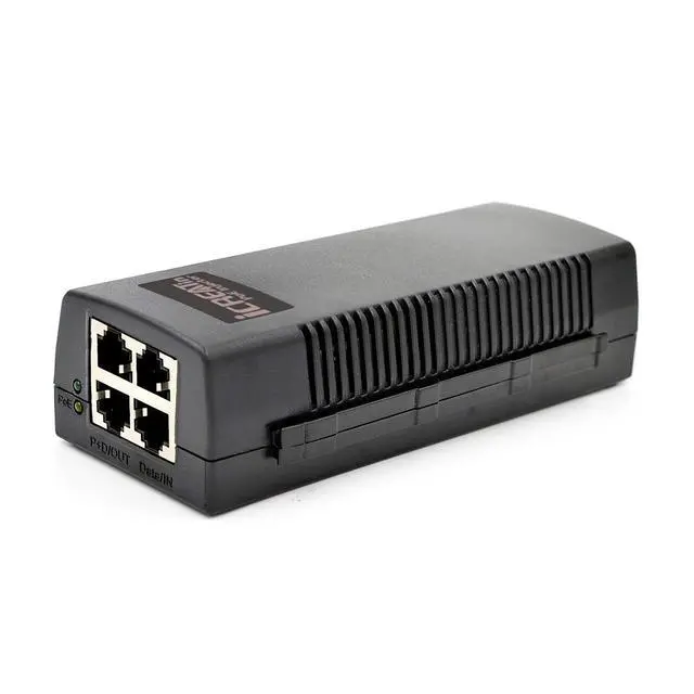 Alt view image 2 of 2 - 2-Port Gigabit PoE+ Injector Adapter, IEEE 802.3 at and IEEE 802.3 af Compliant PoE Ethernet Switches,10/100/1000Mbps RJ-45, Plug and Play