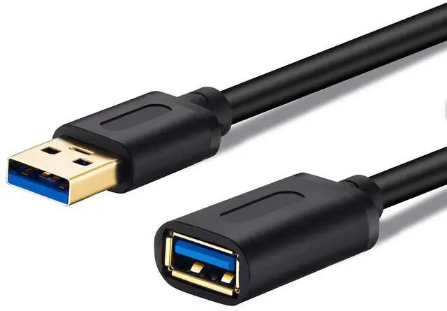 Alt view image 7 of 10 - USB 3.0 Extension Cable 25Ft,USB 3.0 High Speed Extender Cord Type A Male to A Female for PlayStation, Xbox, USB Flash Drive, Card Reader, Hard Drive,Keyboard, Printer, Scanner(25Ft/8M)