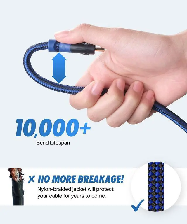 Alt view image 10 of 14 - High Speed HDMI Extension Cable - 20 ft - Male to Female Connector 4k HDMI Extender