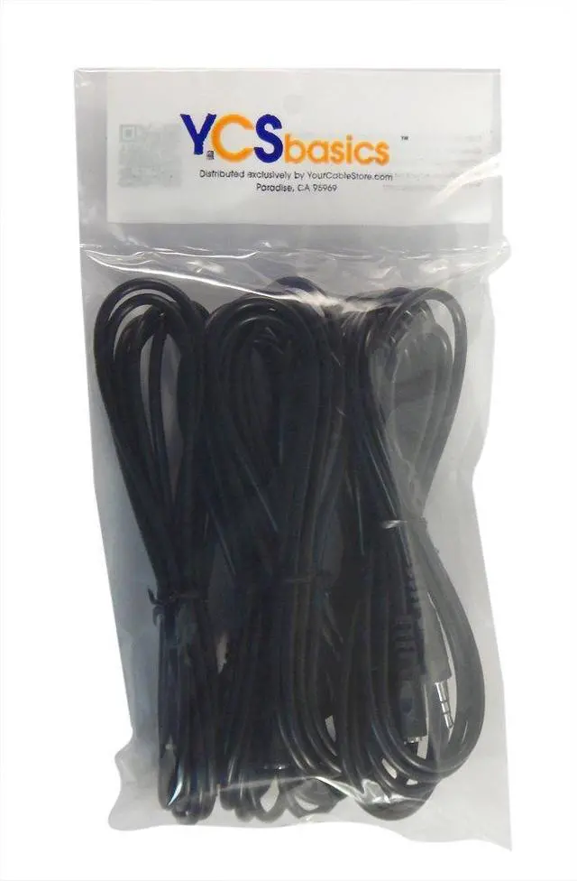 Alt view image 4 of 4 - 6 Foot 3.5mm Headphone Extension Cables Male/Female