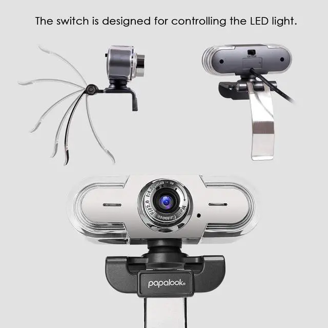 Alt view image 14 of 14 - PA452 Full HD 1080P Webcam with Microphone, Plug and Play USB Web Camera 65° View Angle for PC Computer Laptop Video Calling Online Class YouTube Zoom Meeting Teams, Compatible with Windows