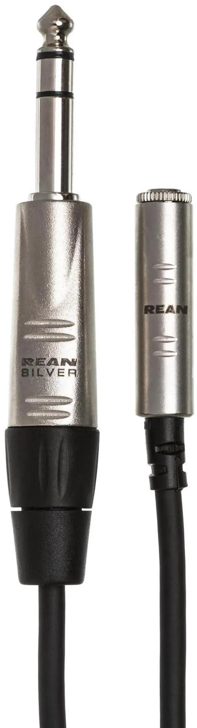 Alt view image 9 of 12 - HXMS-025 Pro Headphone Adaptor Cable, REAN 3.5 mm TRS to 1/4 Inch TRS, 25 Feet