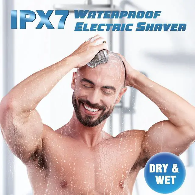 Alt view image 11 of 12 - Head Shavers for Bald Men, Magnetic Electric Razor Hair Trimmer for Men Cordless Rechargeable Electric Shavers for Men 100% Waterproof Dry & Wet Beard Grooming Kit with Led Display