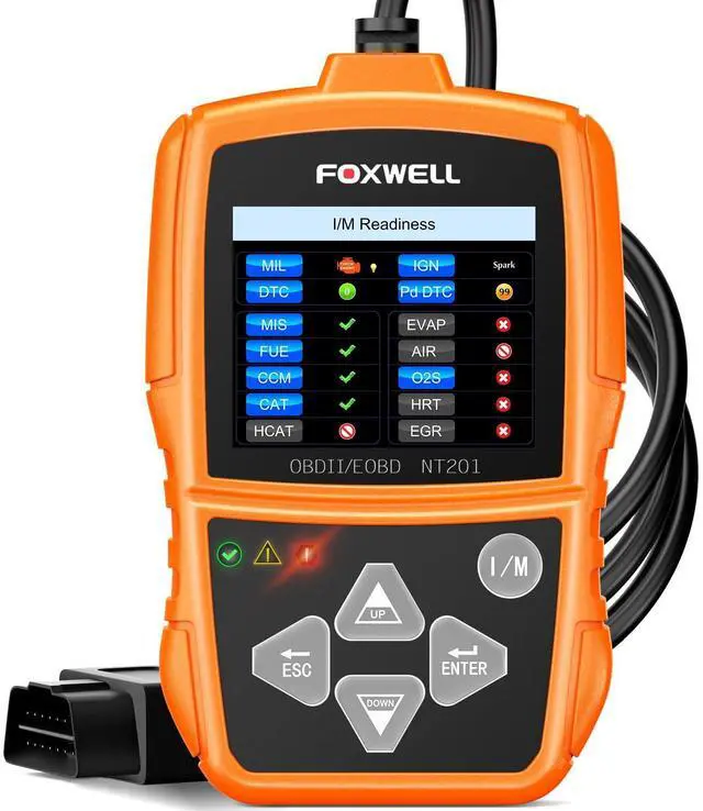 Alt view image 8 of 14 - NT201 OBD2 Scanner Code Reader for Cars and Trucks - Reset Check Engine Light, Read and Clear Fault Codes, Live Data Diagnostic Tool for All Cars Since 1996