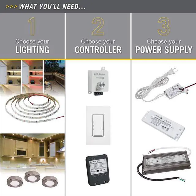 Alt view image 12 of 12 - 810240 12 Volt LED Power Supply, White