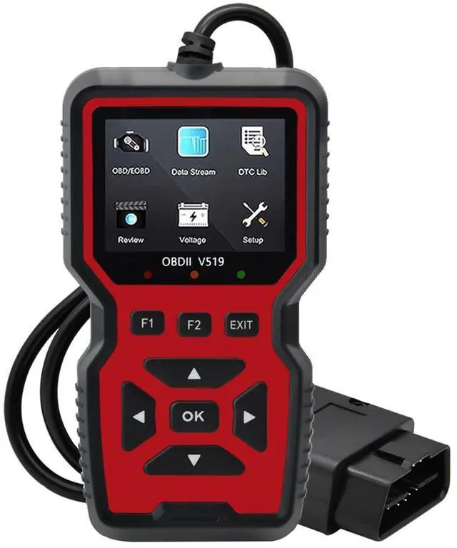 Alt view image 14 of 14 - 2025 New OBD2 Scanner Diagnostic Tool - Check Engine Light Code Reader with Reset, Battery Voltage Tester, Modes 6 & 8, Suitable for All OBD II Protocol Car & Truck Since 1996