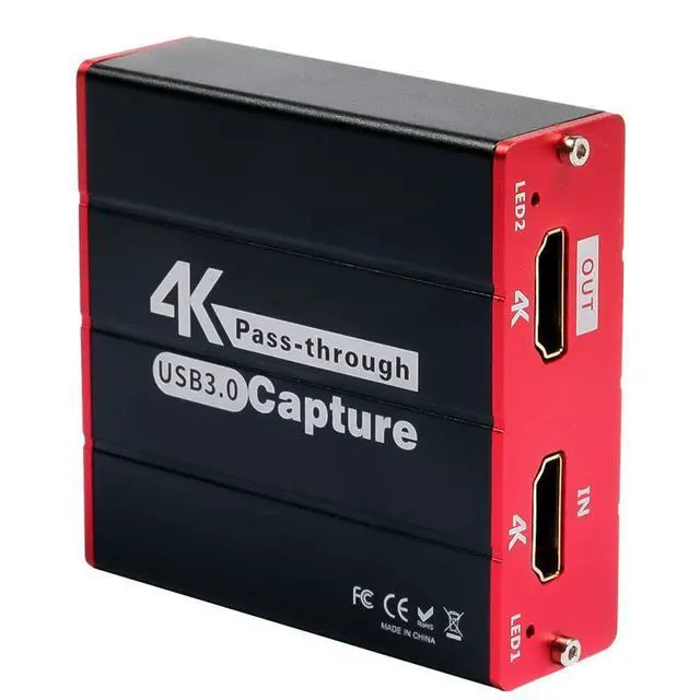 Alt view image 7 of 12 - USB3.0 HDMI Video Capture Card for Nintendo Switch, 1080P 60FPS HD Game Capture Device Cam Link With HDMI Passthrough Work with DSLR Xbox PS4 for OBS Twitch Game Live Streaming and Recording