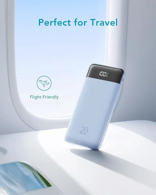 Alt view image 13 of 14 - 20000mAh Portable Charger with Built in Cables, 22.5W Travel Power Bank Fast Charging, USB C Cell Phone Battery Pack for iPhone 16/15/14/13/12/11 Series, iPad, Samsung, Android, Tablet