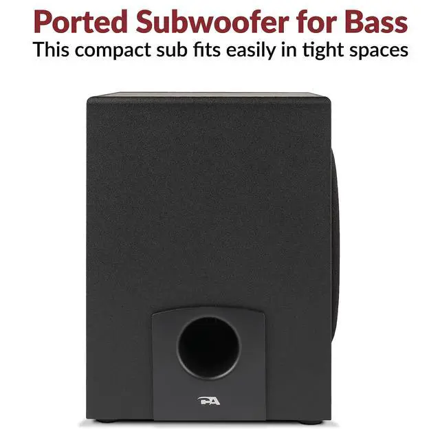 Alt view image 14 of 14 - CA-3090 2.1 Speaker System with Subwoofer with 18W of Power Easy Setup and Convenient Controls, Great for Music, Movies, and Gaming