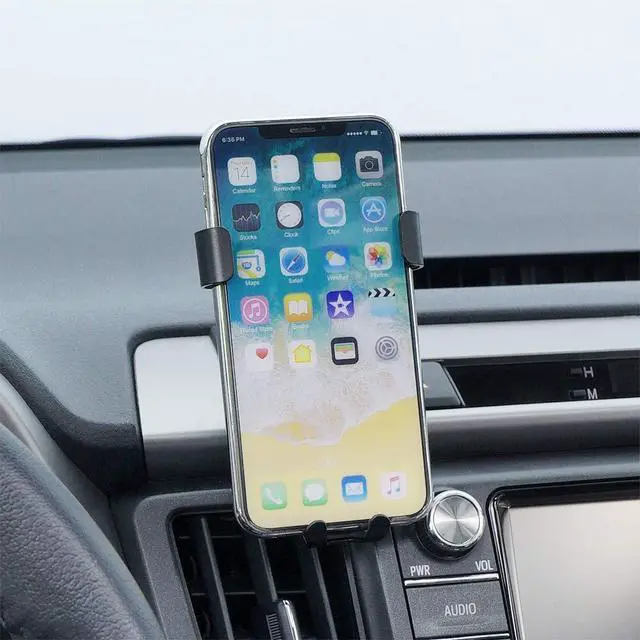 Alt view image 11 of 14 - Universal Car Phone Holder Fit for Toyota RAV4 2013 2014 2015 2016 2017 2018 Air Vent Phone Mount Adjustable, Car Phone Cradle Fit for iPhone Samsung 4-7 Inches Smartphone