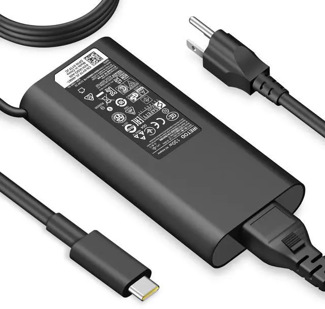 Alt view image 7 of 12 - Charger Compatible with Laptop Computer 130W 90W 65W 45W USB C Fast Power Adapter