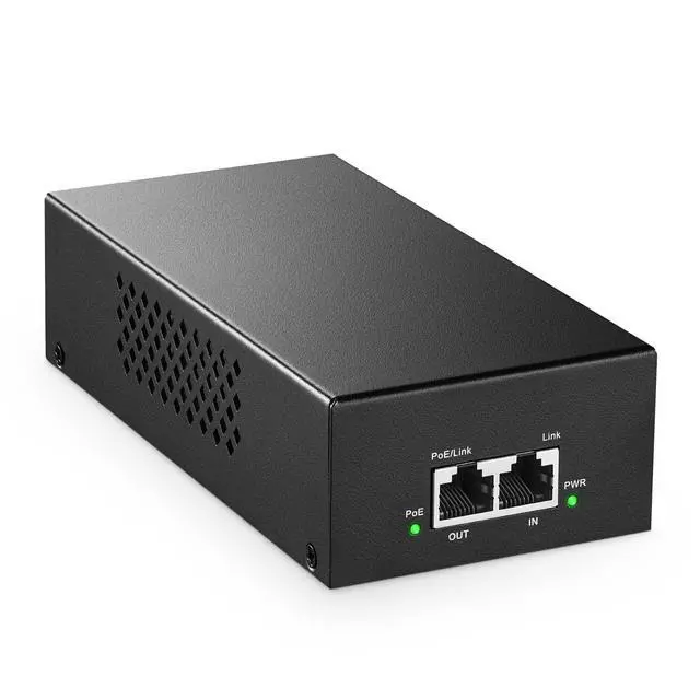 Alt view image 8 of 14 - Gigabit PoE Injector, 802.3af/at/bt 90W, 10/100/1000Mbps Ethernet, Plug & Play, Non-PoE to PoE Adapter, Distance Up to 100 Meters (328 ft.)