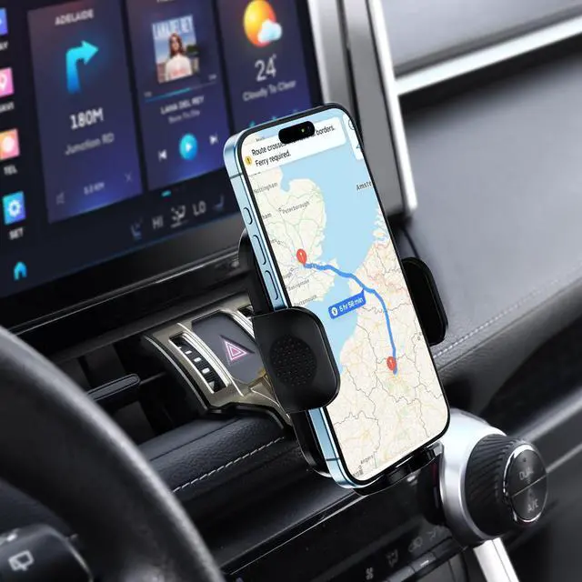Alt view image 8 of 13 - Phone Holder for RAV4 with Custom Base, Specifically Design Car Phone Mount for Toyota RAV4 2019-2023 Accessories, for 4.7-7 in Phones(Not for RAV4 LE,XLE,Prime SE)