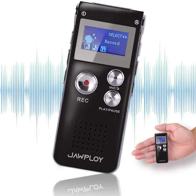 Alt view image 7 of 12 - 64GB Digital Voice Recorder for Lectures Meetings Voice Activated Recording Device with Playback, Portable Audio Recorder Small Tape Recorder Dictaphone, Interviews, USB, MP3, Password