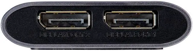 Alt view image 9 of 10 - Thunderbolt to Dual DisplayPort Adapter DP 1.4, Dual 4K 60Hz Thunderbolt to DP Converter, 2X Monitor Video Display Adapter, Mac & Windows