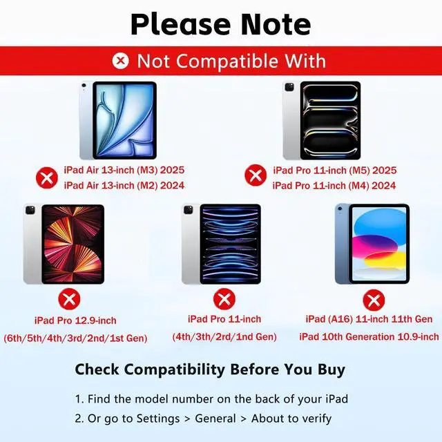 Alt view image 10 of 14 - Keyboard Case for iPad Pro 13 inch (M5/M4) 2025/2024, Magnetic Detachable Colorful Keys for iPad Pro 13 inch Case with Keyboard, Folio Case for iPad pro 13'' M5/M4 with Pencil Holder - Green