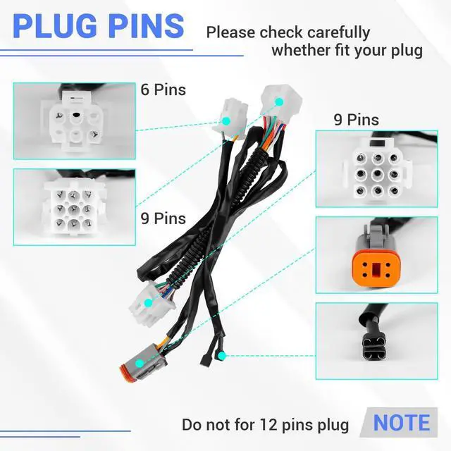 Alt view image 8 of 12 - DC Voltage Reducer 48V Step Down to 12V 15A Buck Converter Waterproof Voltage Regulator Kit Fits for Club Car Precedent 2004-Up Golf Carts
