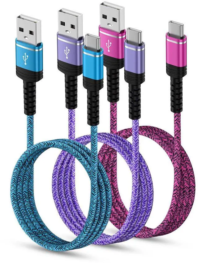 Alt view image 8 of 14 - Car Carplay Cable for iPhone 17 Pro Max Air 16 15 Pro Max 16e 15 Plus 15, 3 Pack 3ft Type A to USB C Android Samsung S24 Ultra Car Charger Cord Fast Charging for Samsung Galaxy S25 FE A17 A55 A14 5G