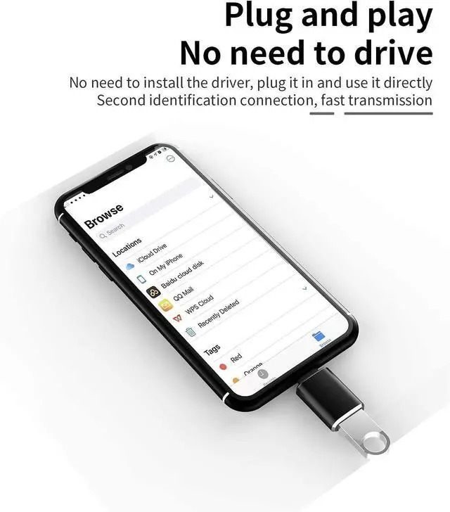 Alt view image 10 of 14 - (Apple MFi Certified)Lightning Male to USB3.0 Female Adapter OTG Cable,2 Pack Portable USB Camera Adapter OTG Data Sync Cable for iPhone13/12/11/Xr/X/XS/8/7/Card Reader/Flash Drive/Mouse/MIDI Keyboard