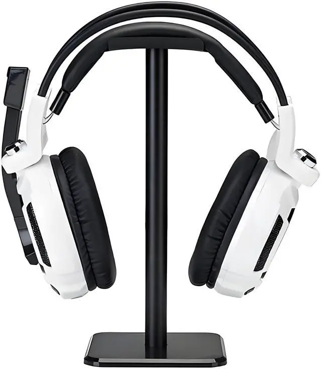 Alt view image 8 of 14 - Headphone Stand, Universal Aluminum Metal Holder for AirPods Max, HyperX Cloud II, Xbox One, Turtle Beach, Sennheiser, Sony, Bose, Beats PC Gaming Headset Display & Bluetooth Headphones (Black)
