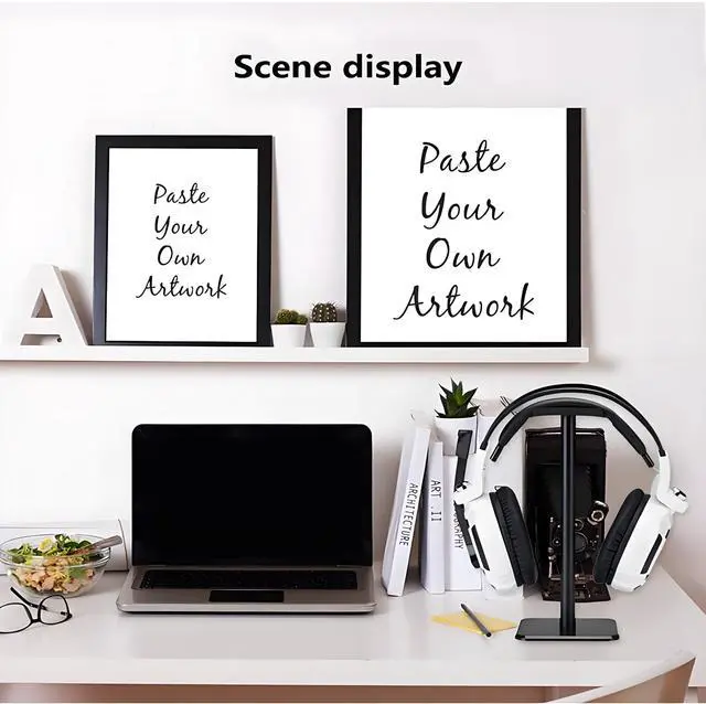 Alt view image 12 of 14 - Headphone Stand, Universal Aluminum Metal Holder for AirPods Max, HyperX Cloud II, Xbox One, Turtle Beach, Sennheiser, Sony, Bose, Beats PC Gaming Headset Display & Bluetooth Headphones (Black)
