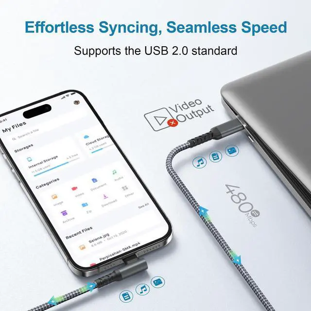 Alt view image 11 of 14 - for New iPhone 17 16 Air Pro Max Car Charger Cable 10FT with USB C Adapter,Right Angle 60W Type C Fast Charging Power Cord for Apple iPhone 17e 15 Plus,Carplay,iPad Air Mini,Samsung S26 S25