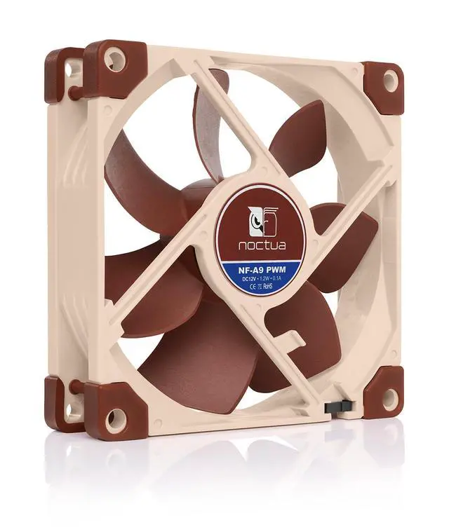 Alt view image 9 of 14 - NF-A9 PWM, Premium Quiet Fan, 4-Pin (92mm, Brown)