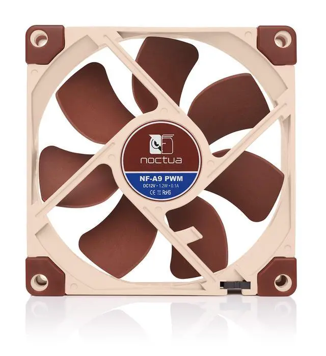 Alt view image 11 of 14 - NF-A9 PWM, Premium Quiet Fan, 4-Pin (92mm, Brown)