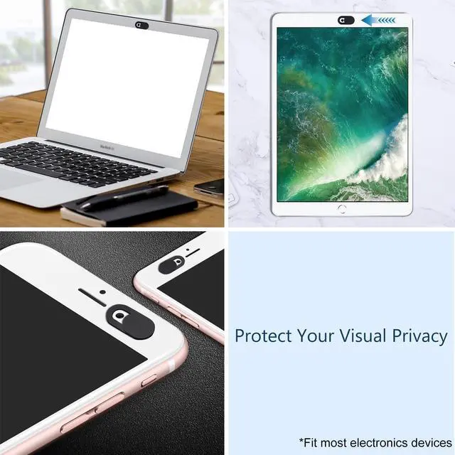 Alt view image 10 of 10 - Webcam Cover, Camera Privacy Cover Slide for Laptop/Cell Phone/iPad/PC/Tablet, Protect Your Privacy and Security, 5 Pcs, Universe