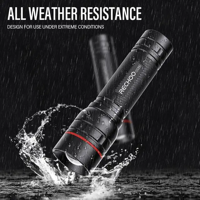 Alt view image 14 of 14 - Rechargeable Flashlights High Lumens, 2 Pack G1000 Super Bright Flash Light, Small Led Tactical Flashlight with 3 Lighting Modes, Portable Flashlights for Camping Home (Battery Included)