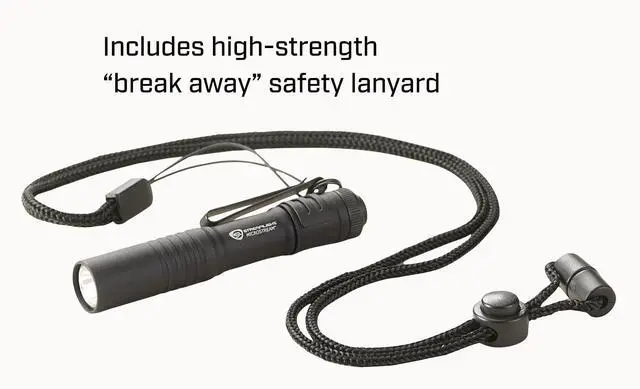 Alt view image 9 of 12 - 66318 MicroStream 45-Lumen Everyday Carry Pocket Flashlight with AAA Alkaline Battery, Black