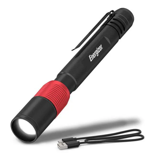 Alt view image 8 of 14 - X-400 Pen light Flashlight Rechargeable, Bright Penlight IPX4 Water-Resistant, Lightweight and Durable, Rechargeable Flashlight, USB Charging Cable Included