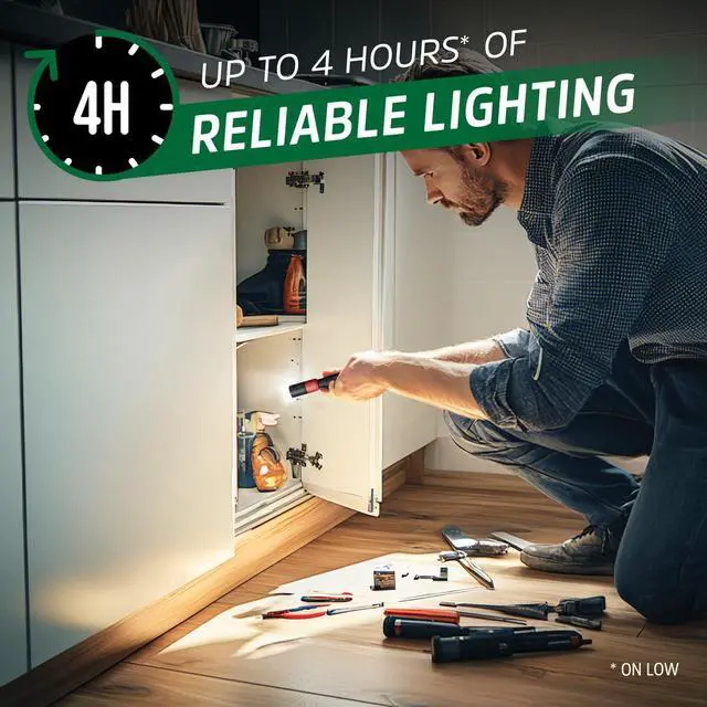 Alt view image 12 of 14 - X-400 Pen light Flashlight Rechargeable, Bright Penlight IPX4 Water-Resistant, Lightweight and Durable, Rechargeable Flashlight, USB Charging Cable Included