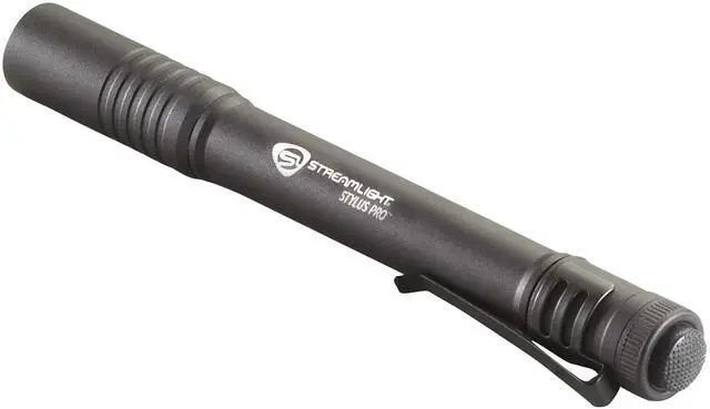 Alt view image 13 of 14 - 66118 Stylus Pro 100-Lumen Penlight with 2 AAA Alkaline Batteries, Black