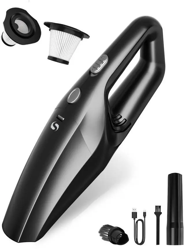 Alt view image 8 of 14 - Handheld Vacuum Cordless, Car Vacuums Powerful with Rechargeable Battery, Portable Hand Held Vacuum Cordless with Washable HEPA Filter, Mini Vacuums Kit for Men and Women