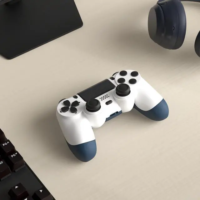 Alt view image 9 of 14 - Wireless Controller Dual Vibration Game Joystick Controller for Ps4 Controller/Slim/Pro,Compatible with PS4 Console (black)