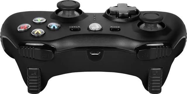 Alt view image 7 of 7 - Force GC30V2 Wireless Gaming Controller, Dual Vibration Motors, Dual Connection Modes, Interchangable D-Pads, Compatible with PC & Android, Black
