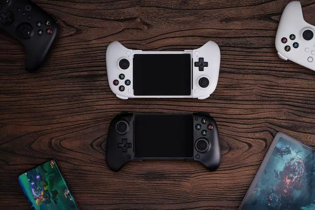 Alt view image 12 of 13 - Ultimate Mobile Gaming Controller for Android devices, Bluetooth Mobile Game Controller with Hall Effect Joysticks and Hall Triggers (Black)