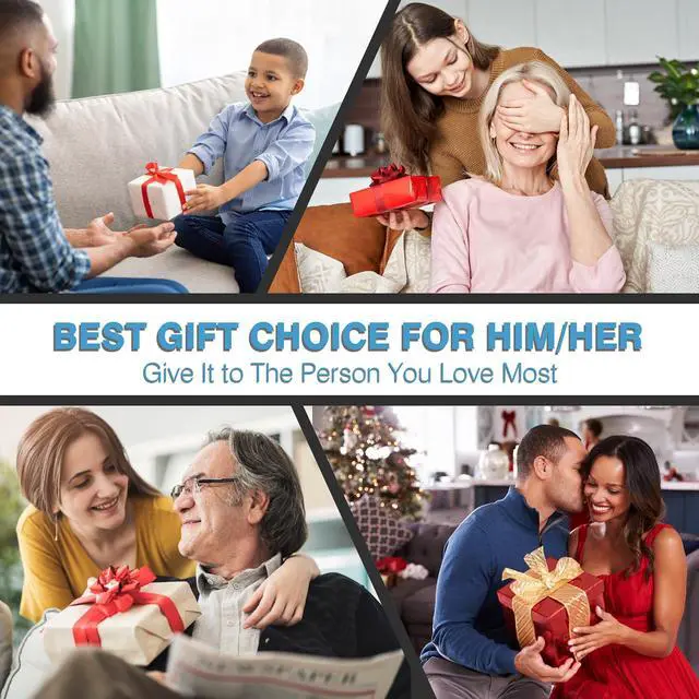 Alt view image 5 of 7 - Massage Gun Deep Tissue for Pain Relief with 4 Massage Heads & 6 Speeds, Electric Mini Handheld Body Massager for Any Pain Relief, Best Gifts for Men and Mom